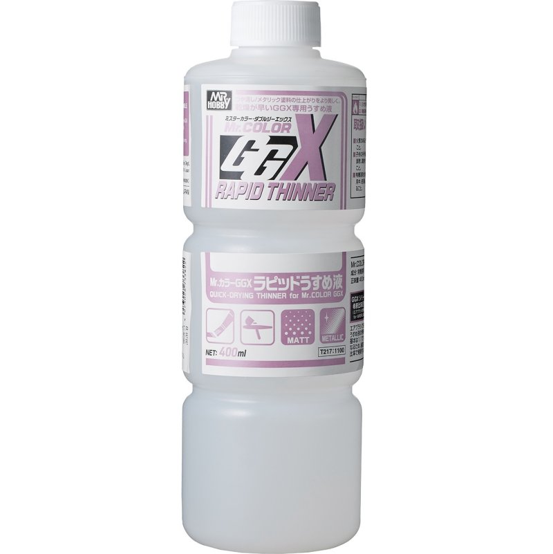 Mr Hobby T217 - Mr.Color GGX Rapid Thinner (400ml)