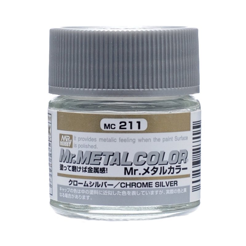 Mr.Hobby GSI-MC211 - Mr. Metal Color Chrome Silver