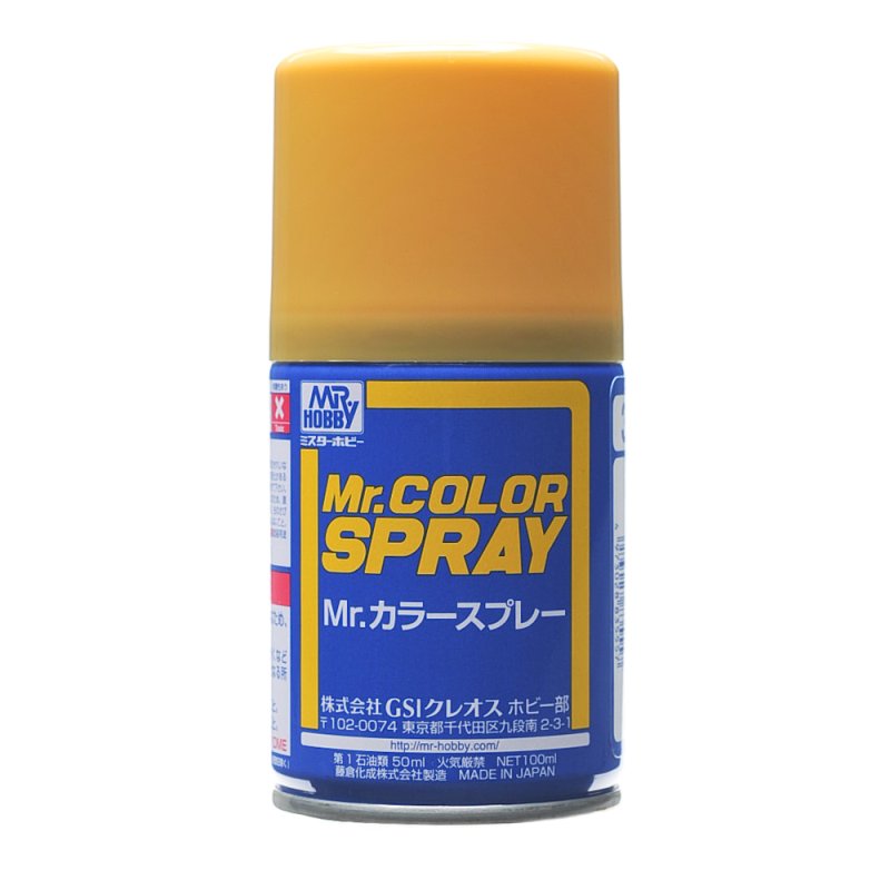 Mr.Hobby S39 - Mr. Color Spray Dark Yellow (Sandy Yellow)