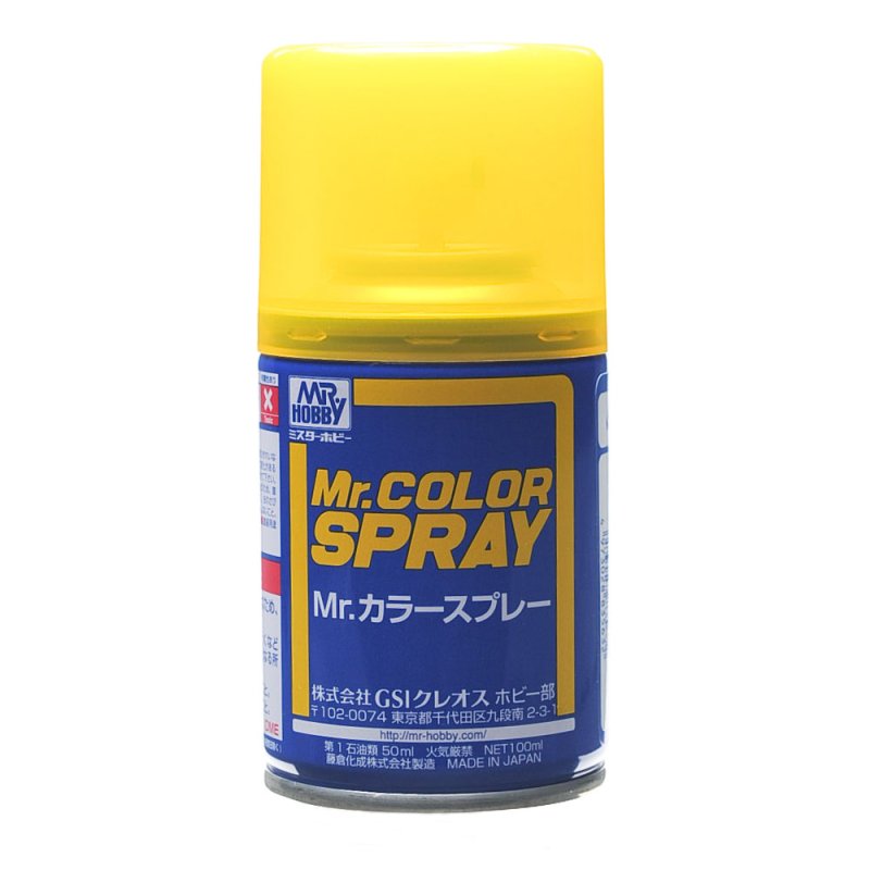 Mr.Hobby S48 - Mr. Color Spray Clear Yellow