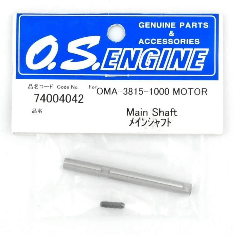 O.S. ENGINES MAIN SHAFT FOR OMA-3815-1000