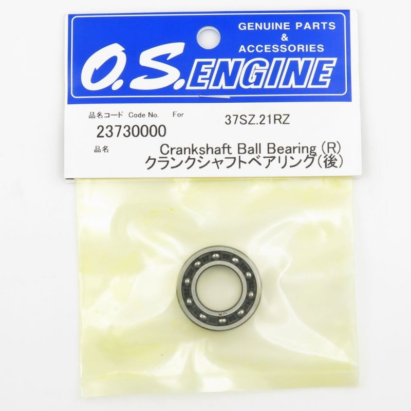 O.S. ENGINES CRANKSHAFT BALL BEARING R 21RZ.37SZ