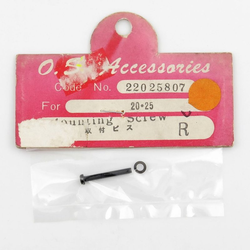 O.S. ENGINES MOUNTING SCREW M2.6X18 20-25