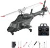 RC ERA A61 Mini Airwolf Gyro Stabilized Helicopter (Black/White)