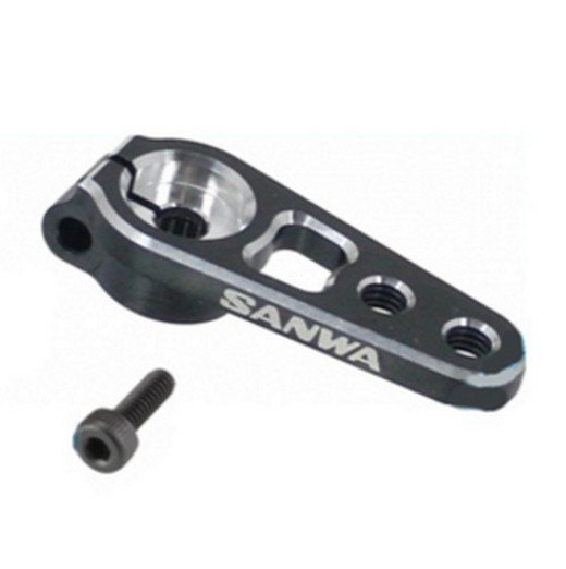Sanwa 107A54261A Aluminum Servo Horn Black