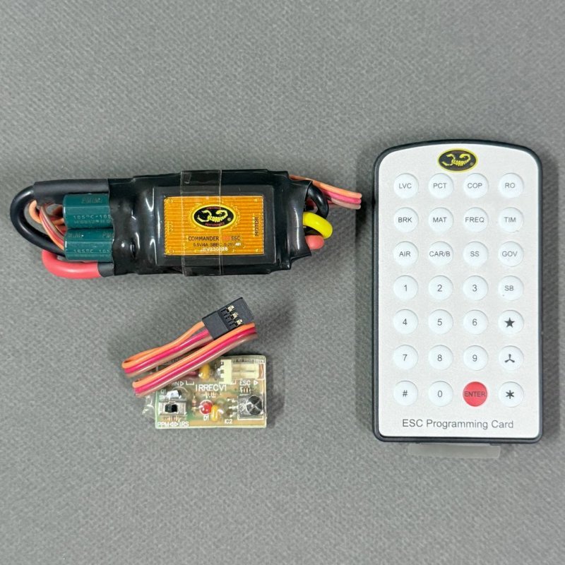 SCORPION COMMANDER 26V 60A 2-6S BRUSHLESS ESC WITH 5.5V/4A BEC FOR PLANE/HELI