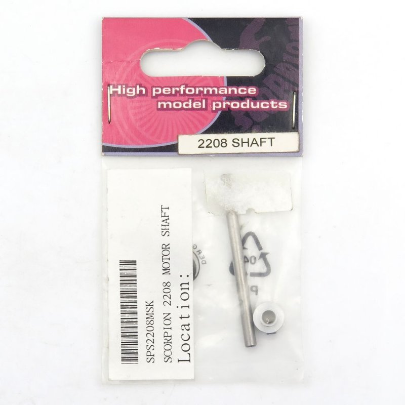 SCORPION S-2208 SERIES OUTRUNNER MOTOR SHAFT KIT 3MM SHAFT