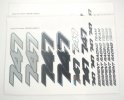 Serpent SER804298 Decal Sheet 747 Chrome (2)