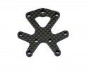 Serpent SER411349 Suspension Plate Front Bottom Carbon F110 SF2