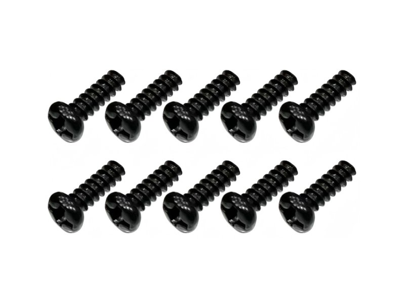Serpent SER440165 Self tapping screw RH M2.6x8 (10) Mini Spyder MT
