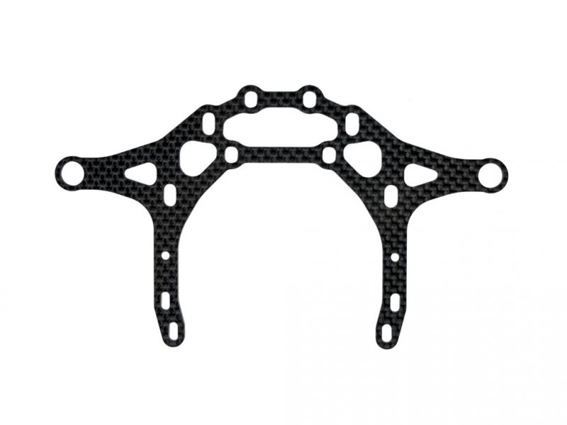 Serpent SER411437 Front Suspension Plate Carbon S120 PRO