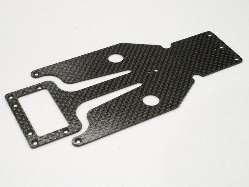 Serpent SER421001 Chassis Plate Carbon V1