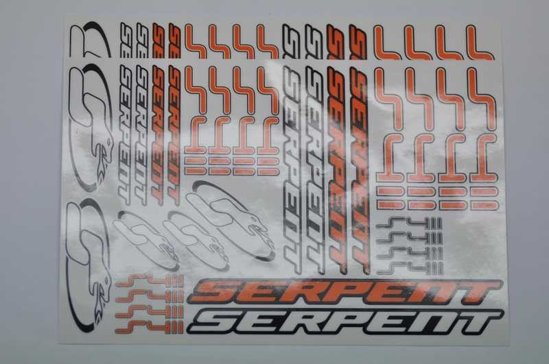 Serpent SER401435 Decalsheet S411 (2)