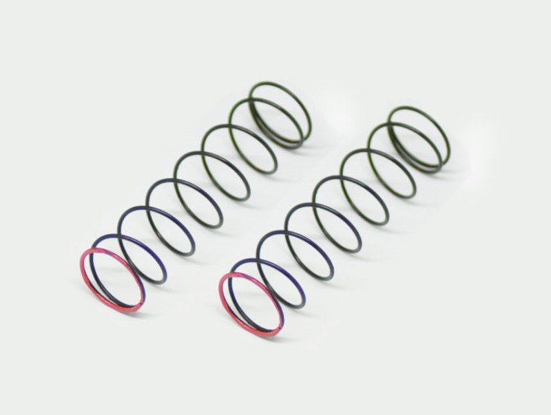 Serpent SER500232 Shock Spring Pink 2 2lbs Rear (2) SRX3