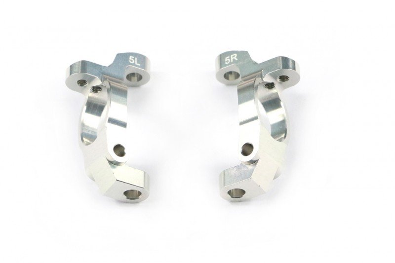 Serpent SER500544 C-hub 5deg Left + Right Aluminium SDX4