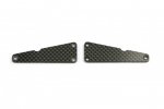 Serpent SER500636 Wishbone Insert Carbon Front Upper SDX (2)