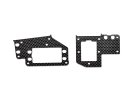 Serpent SER601378 Radioplate mounts carbon