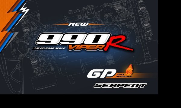 Serpent SER903022 Serpent Viper 990R 1/8 GP