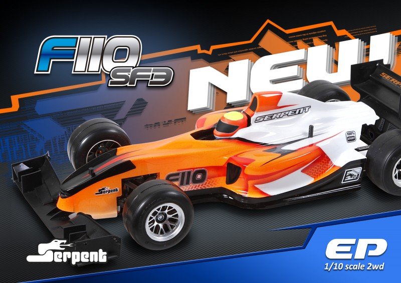 Serpent SER410065 Serpent F110 Formula 1/10 EP SF3