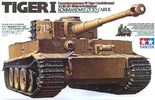 Tamiya 35202 - 1/35 Tiger I Mid Production - Otto Carius