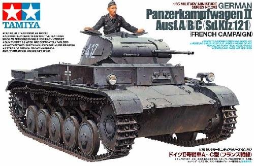 Tamiya 35292 - 1/35 German Panzerkampfwagen - II Ausf. A/B/C (Sd.Kfz.121) (FRENCH CAMPAIGN)