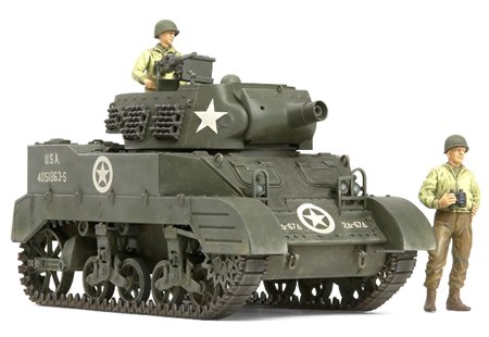 Tamiya 35312 - 1/35 US Howitzer Motor Carriage M8 - \'Awaiting Orders\' w/3 Figures