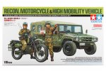 Tamiya 25188 - 1/35 JGSDF Reconnaissance Motorcycle & High Mobility Vehicle Set