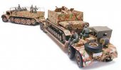 Tamiya 35246 - 1/35 18t Half-Track Famo w/Trailer WWII