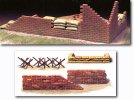Tamiya 32508 - 1/48 MMV Accessory Set: Sand Bag, Brick Wall & Barricade