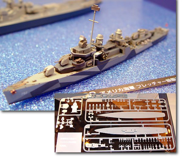 Tamiya 31907 - 1/700 DD-797 USS Cushing