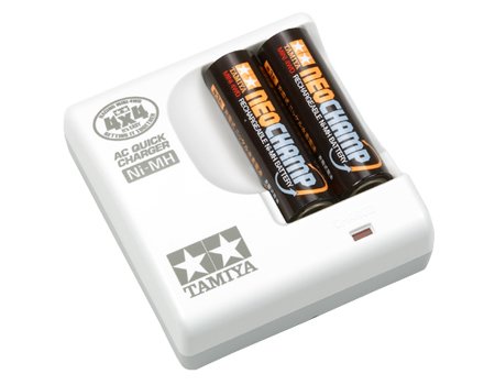 Tamiya 15419 - Neochamp Mini 4WD Ni-MH Battery & AC Quick Charger Set