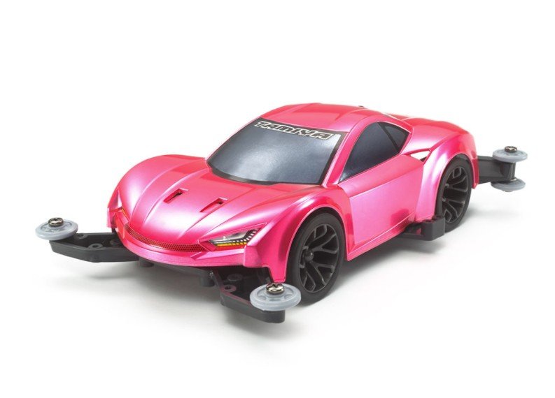 Tamiya 95417 - 1/32 Raikiri Matt Pink Plating MA chassis (Limited Edition)