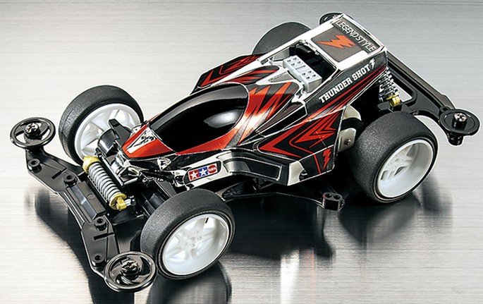 Tamiya 92315 - Thunder Shot Jr. Legend Style Silver Plated Special Edition SK Japan 93215 (VS Chassis)