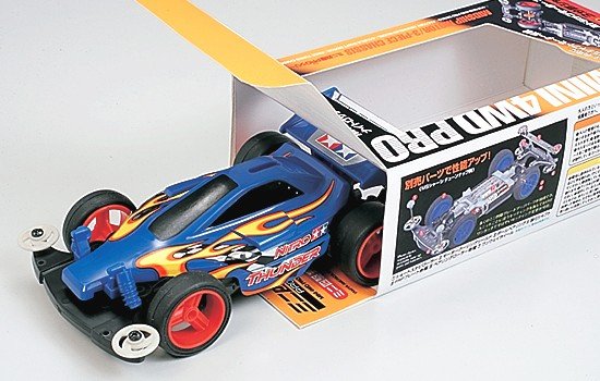 Tamiya 18601 - Mini 4WD Nitro Thunder Blue Finished