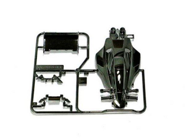 Tamiya 9004490 - Vanquish RS Black Metal Plated Body