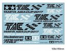 Tamiya 67362 - TAC 20th Anniversary Stickers (Tamiya Asia Cup Edition)