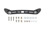 Tamiya 15548 - Jr 2mm Carbon Wide Front Plate (Sliding Dampers)