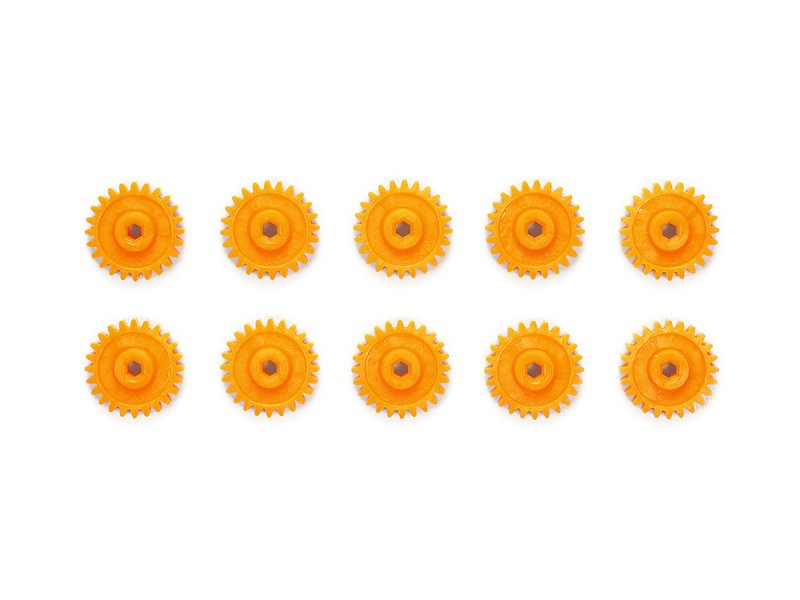 Tamiya 10329 - AO-1051 Mini 4WD G-20 Gear (Orange/10pcs)