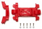 Tamiya 95367 - Reinforced Gear Cover (for MS Chassis) Red Mini 4WD Station