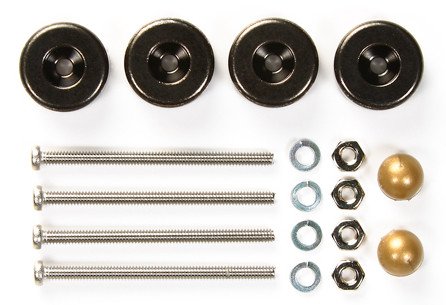 Tamiya 94985 - JR Mass Damper Set - Cylinder/Black (4pcs)