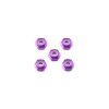 Tamiya 95555 - 2mm Aluminum Lock Nut (Purple, 5 Pcs.) (re-release of 94857)