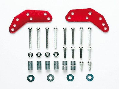 Tamiya 94581 - Side Ext. Roller Mount (Red)