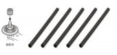 Tamiya 10320 - Rubber Tubing 3.5x60mm (5 pcs)