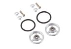 Tamiya 15161 - JR 3-Spoke Ball-Race Rollers - (17mm/Aluminum)