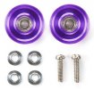 Tamiya 94861 - JR 13mm Aluminum Ball Race Rollers - Ringless/Purple