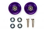 Tamiya 95049 - 13mm Aluminum Ball-Race Rollers (Ringless/Violet)