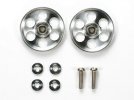 Tamiya 95074 - HG Lightweight 19mm Aluminum Ball-Race Rollers (Ringless)