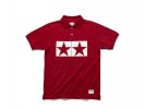 Tamiya 67455 - JW Tamiya Logo Polo Shirt Red S (Jun Watanabe)
