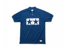 Tamiya 67462 - JW Tamiya Logo Polo Shirt Blue XL (Jun Watanabe)