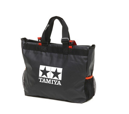 Tamiya 67254 - Tamiya Portable Pit Tote Bag (Black/Red)